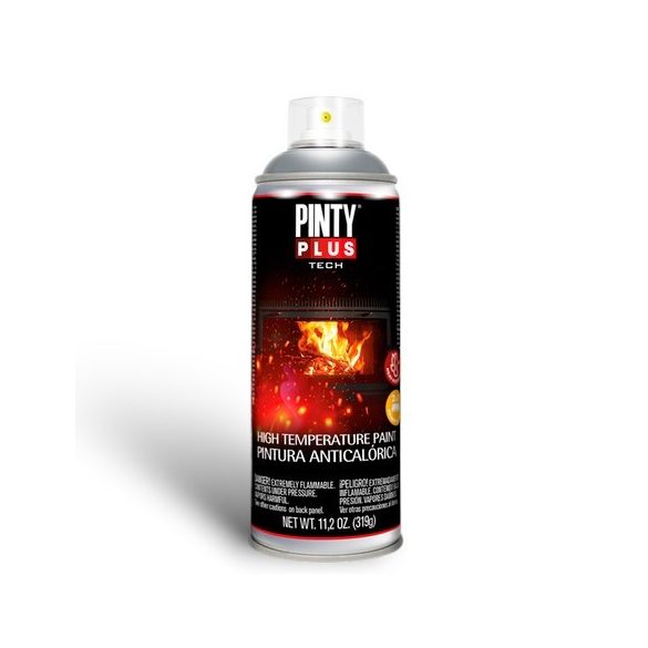 PINTY TECH höálló ezüst festék spray / 400 ml