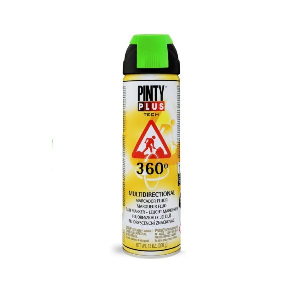 PINTY plus uv zöld jelölő spray / 500 ml